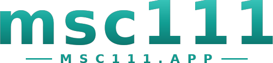 msc111 logo